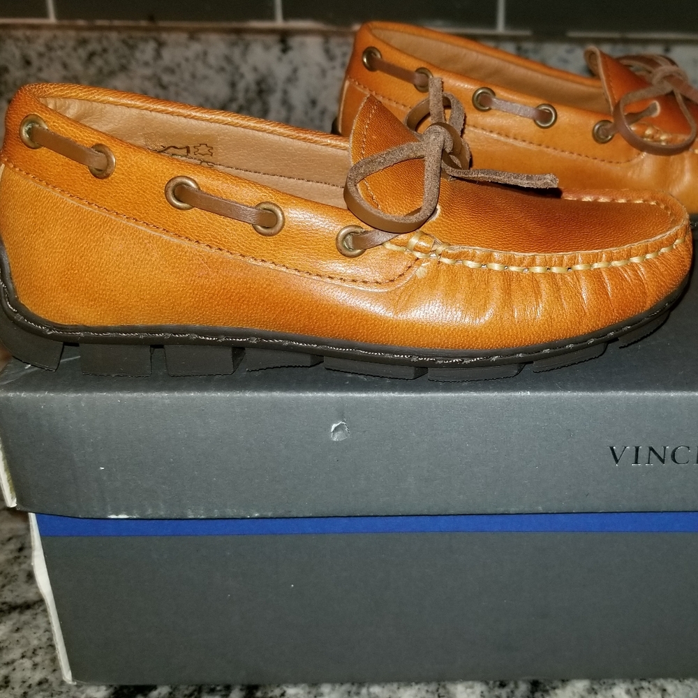 Toddlers Vince Camuto Drivers Leather
